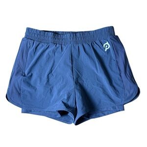 Peloton Velocity Lined Running Shorts Womens Medium